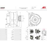 A5038 AS-PL Lichtmaschine (Generator) A5038