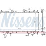 Nissens Wasserkühler PKW 64782A Nissens Wasserkühler PKW 64782A