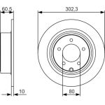 Bremsscheibe 0 986 479 R07 Bremsscheibe 0 986 479 R07