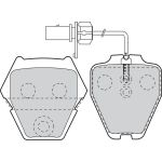 Valeo Bremsbelagsatz 302333