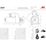 S0393 AS-PL Anlasser (Starter) S0393