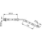 Bosch Bremsschlauch 1987481932 Bosch Bremsschlauch 1987481932