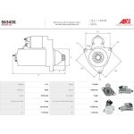 S6343S AS-PL Anlasser (Starter) S6343S S6343S AS-PL Anlasser (Starter) S6343S