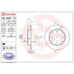 84 482 017 Bremsscheibe HA 08.A607.10 84 482 017 Bremsscheibe HA 08.A607.10