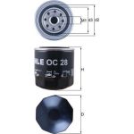 Mahle Original Ölfilter OC 28 Mahle Original Ölfilter OC 28