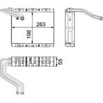 MAHLE Verdampfer, Klimaanlage AE 85 000P MAHLE Verdampfer, Klimaanlage AE 85 000P