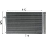 Kondensator, Klimaanlage AC 345 000P Kondensator, Klimaanlage AC 345 000P