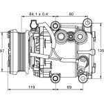 MAHLE Kompressor, Klimaanlage ACP 106 000P MAHLE Kompressor, Klimaanlage ACP 106 000P