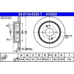 Bremsscheibe 24.0110-0324.1