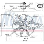 Nissens Kühlerlüfter PKW 85041 Nissens Kühlerlüfter PKW 85041