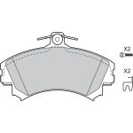 Valeo Bremsbelagsatz 598493