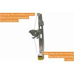 VAICO V20-0655 Fensterheber hinten links, ohne Motor, elektrisch VAICO V20-0655 Fensterheber hinten links, ohne Motor, elektrisch