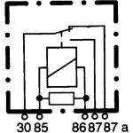 HELLA Relais, Arbeitsstrom 4RD 007 903-011 HELLA Relais, Arbeitsstrom 4RD 007 903-011