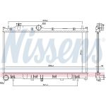 Nissens Wasserkühler PKW 67744 Nissens Wasserkühler PKW 67744