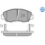 Bremsbelagsatz Honda P. Accord -96 Mit Sensor 025 214 9918/W Bremsbelagsatz Honda P. Accord -96 Mit Sensor 025 214 9918/W