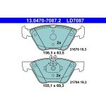Bremsbelagsatz Db P. W210/S210 95-03 Keramik 13.0470-7087.2 Bremsbelagsatz Db P. W210/S210 95-03 Keramik 13.0470-7087.2