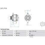 Lichtmaschine 0 986 042 191 Lichtmaschine 0 986 042 191