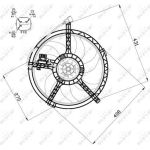 NRF Kühlerlüfter 47508 NRF Kühlerlüfter 47508