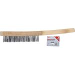 BGS Handstielbürste Stahldraht 5-reihig 300 mm 3073 BGS Handstielbürste Stahldraht 5-reihig 300 mm 3073