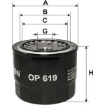 Filtron Ölfilter OP 619 Filtron Ölfilter OP 619