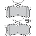 Valeo Bremsbelagsatz 598810 Valeo Bremsbelagsatz 598810