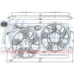 Nissens Kühlerlüfter PKW 85214 Nissens Kühlerlüfter PKW 85214
