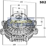 Kupplung, K÷hlerl Nach VC-502 Kupplung, K÷hlerl Nach VC-502