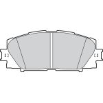 Valeo Bremsbelagsatz 302334 Valeo Bremsbelagsatz 302334