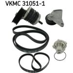 SKF Keilrippenriemensatz mit Wasserpumpe VKMC 31051-1 SKF Keilrippenriemensatz mit Wasserpumpe VKMC 31051-1