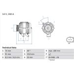 Lichtmaschine 0 986 080 810 Lichtmaschine 0 986 080 810