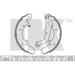 Bremsbacken Fiat Ducato 2799374 Bremsbacken Fiat Ducato 2799374