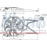 Nissens Kühlerlüfter PKW 85188 Nissens Kühlerlüfter PKW 85188