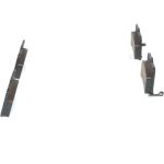 Bosch Bremsbelagsatz 0 986 424 643 Bosch Bremsbelagsatz 0 986 424 643