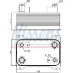 Nissens Ölkühler PKW 90747 Nissens Ölkühler PKW 90747