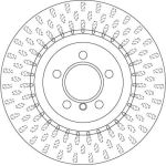 52 481 044 Bremsscheibe VA DF6506S 52 481 044 Bremsscheibe VA DF6506S