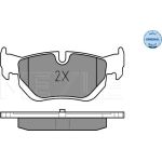 MEYLE Bremsbelagsatz BMW E87/90/91 252392617