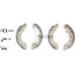 Bremsbacken Smart City-Coupe/Cabrio/Fortwo 98-07 91057400