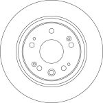 TRW Bremsscheibe Hinterachse DF4431 TRW Bremsscheibe Hinterachse DF4431