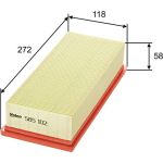 Valeo Luftfilter 585102 Valeo Luftfilter 585102