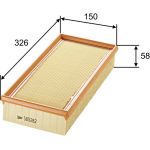 Valeo Luftfilter 585282
