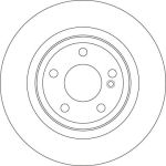 15 482 060 Bremsscheibe HA DF6358 15 482 060 Bremsscheibe HA DF6358
