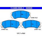 Bremsbelagsatz Opel P. Frontera 2.2-3.2 92 13.0460-5926.2 Bremsbelagsatz Opel P. Frontera 2.2-3.2 92 13.0460-5926.2