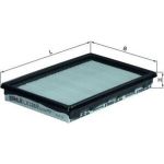 MAHLE Luftfilter LX 1269 MAHLE Luftfilter LX 1269
