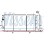 Nissens Wasserkühler PKW 61357 Nissens Wasserkühler PKW 61357