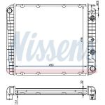 Nissens Wasserkühler PKW 65544A Nissens Wasserkühler PKW 65544A