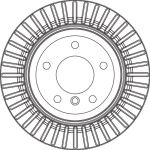 Bremsscheibe Bmw T. E81-91 05 DF4802 Bremsscheibe Bmw T. E81-91 05 DF4802