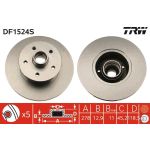 TRW Bremsscheibe VW T2 79-86 DF1524S TRW Bremsscheibe VW T2 79-86 DF1524S
