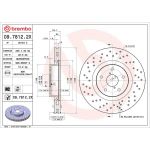 Bremsscheibe VA Xtra 09.7812.2X Bremsscheibe VA Xtra 09.7812.2X