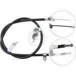 A.B.S. Handbremsseil Seilzug Festellbremse K16597 A.B.S. Handbremsseil Seilzug Festellbremse K16597