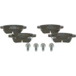 Bosch Bremsbelagsatz Hinterachse 0 986 494 825 Bosch Bremsbelagsatz Hinterachse 0 986 494 825